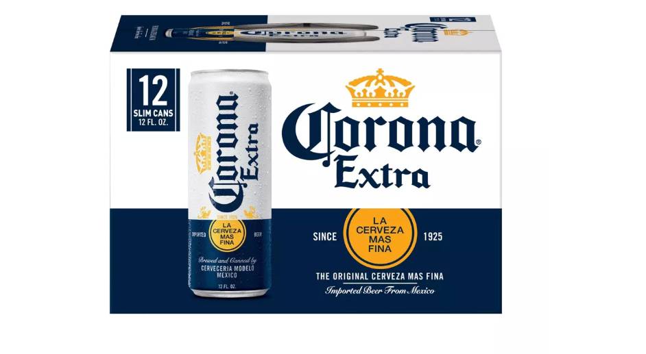 Order Corona Extra Lager Beer - 12pk/12 fl oz Cans food online from Windy City Liquor Market store, El Cajon on bringmethat.com