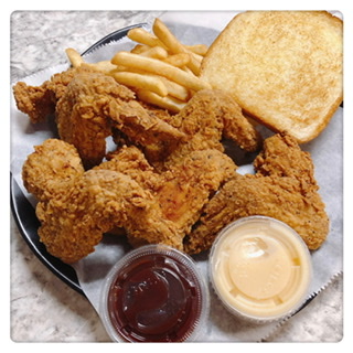 Order 5 Pcs Whole Wings Combo food online from Chicken Lit store, Naperville on bringmethat.com