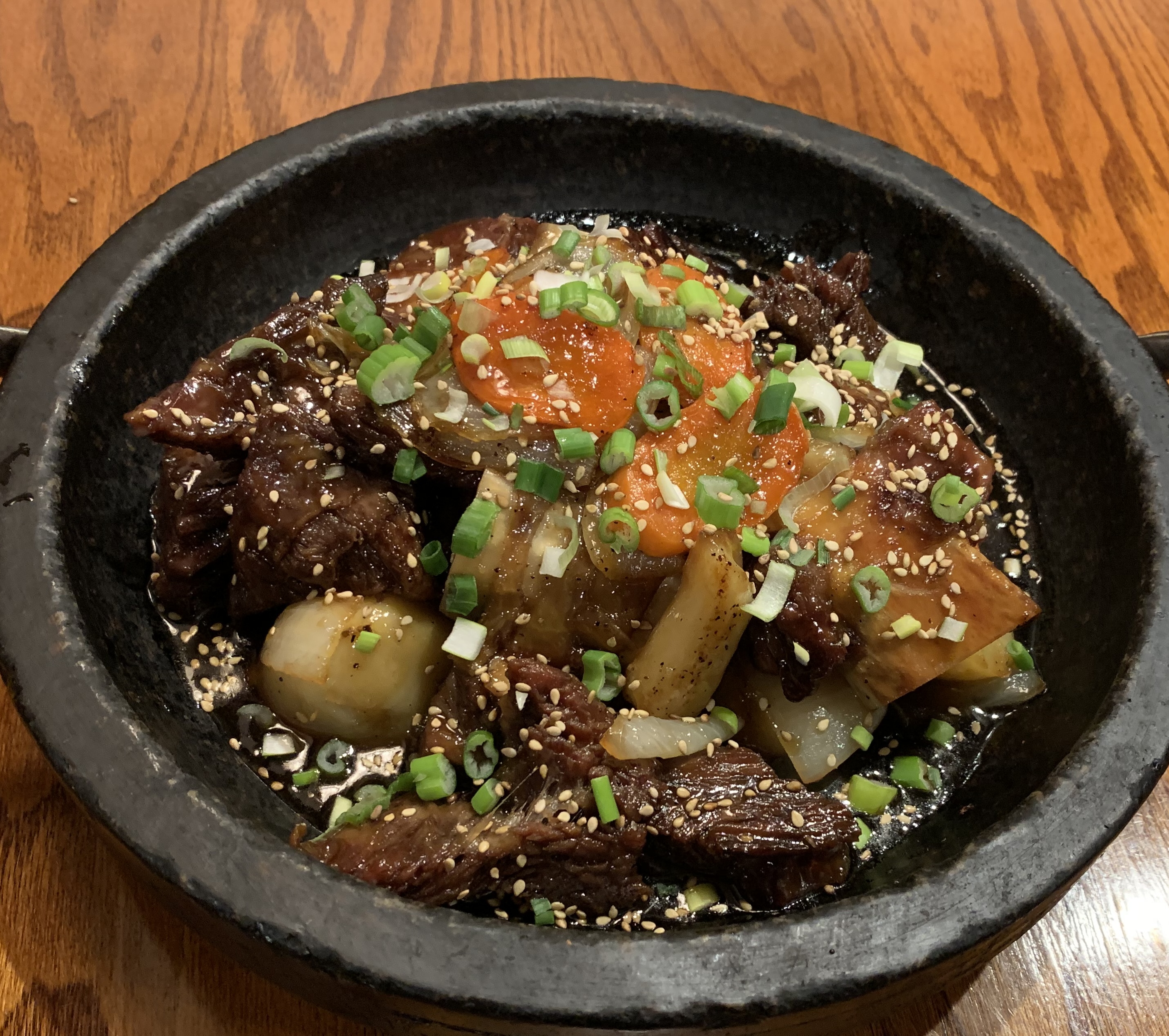 Order 갈비찜 / Boiled Beef Ribs food online from Dine Korean Restaurant store, Buena Park on bringmethat.com
