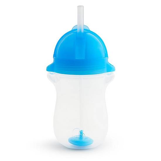 Order Munchkin® Click-Lock™ 10 oz. Weighted Flexi-Straw Cup in Blue food online from Bed Bath & Beyond store, Lancaster on bringmethat.com