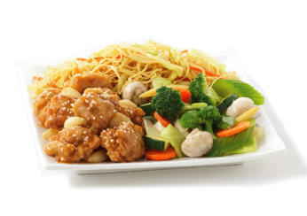 Order Create Your Own 2 Item Plate food online from Manchu Wok store, College Station on bringmethat.com
