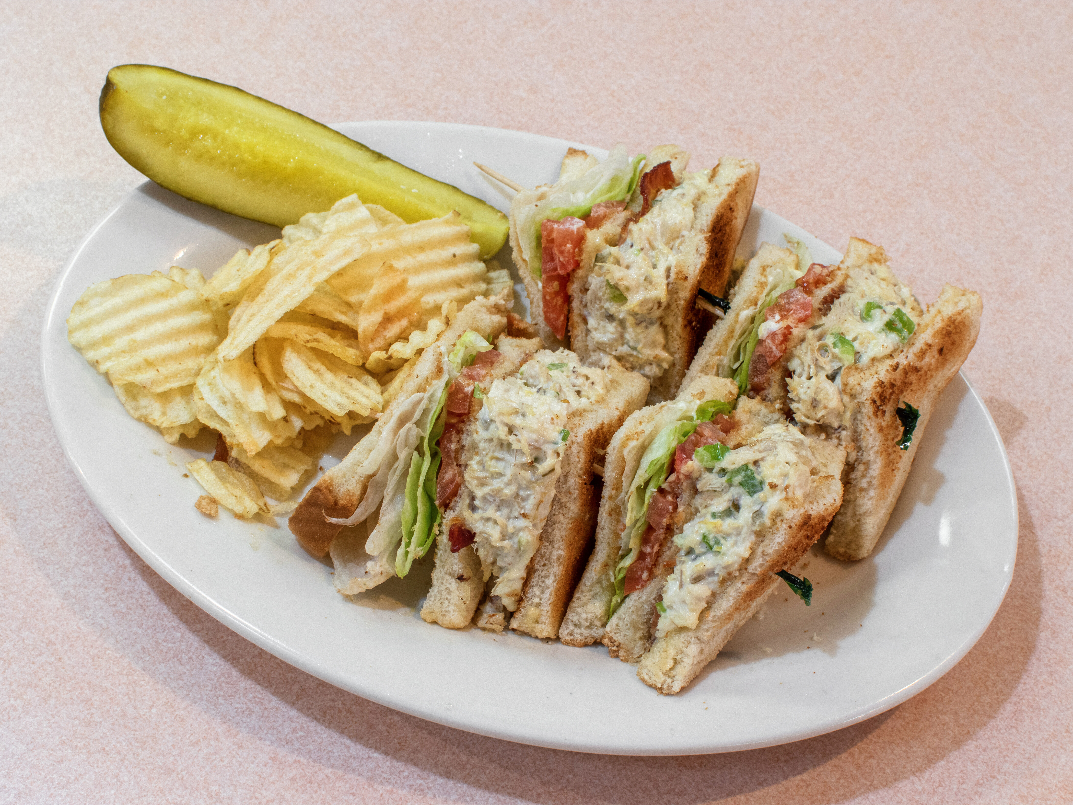 Order Chicken Salad and Bacon Club food online from Paul Restaurant store, Halethorpe on bringmethat.com