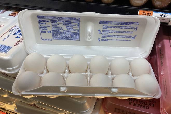 Order Jumbo Eggs ( 12 ct) food online from Ctown Supermarkets store, Uniondale on bringmethat.com