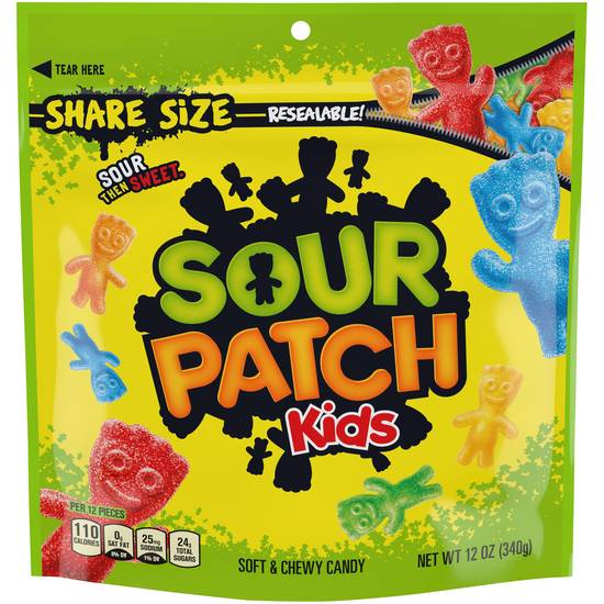 Order Sour Patch Strawberry Soft & Chewy Candy, Share Size Resealable Bag, 12 OZ food online from Cvs store, GREENWICH on bringmethat.com