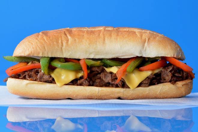 Order Grilled Pepper Cheesesteak food online from Fatties Philly Cheesesteaks store, Glendale on bringmethat.com