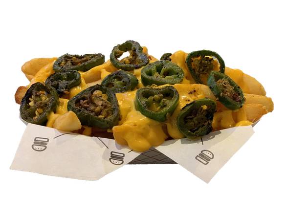 Order Jalapenos & Cheese Fries food online from Burgerim store, Riverside on bringmethat.com