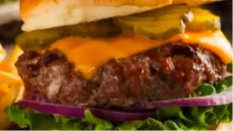 Order Bison Burger food online from Pacific Pourhouse store, Union City on bringmethat.com