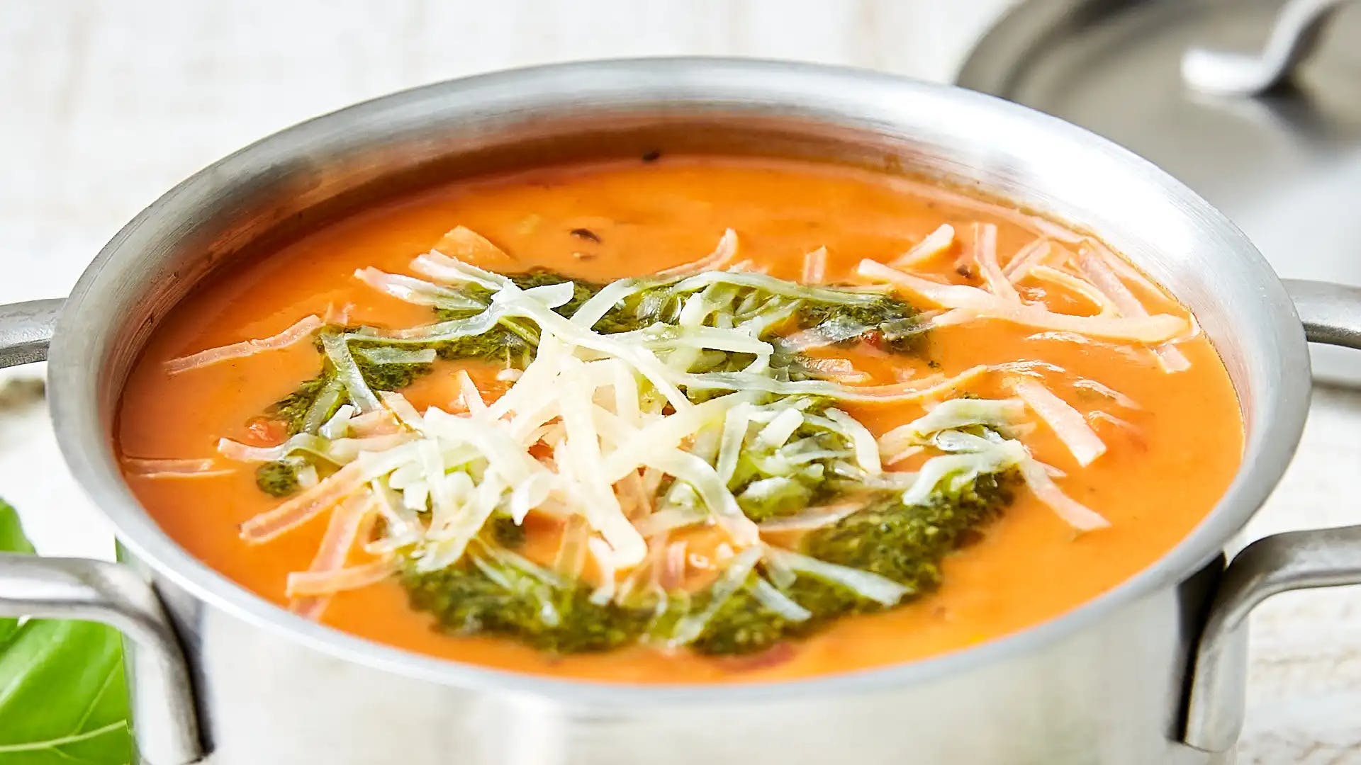 Order Tomato Basil Soup - Soup food online from Schlotzsky store, Temple on bringmethat.com