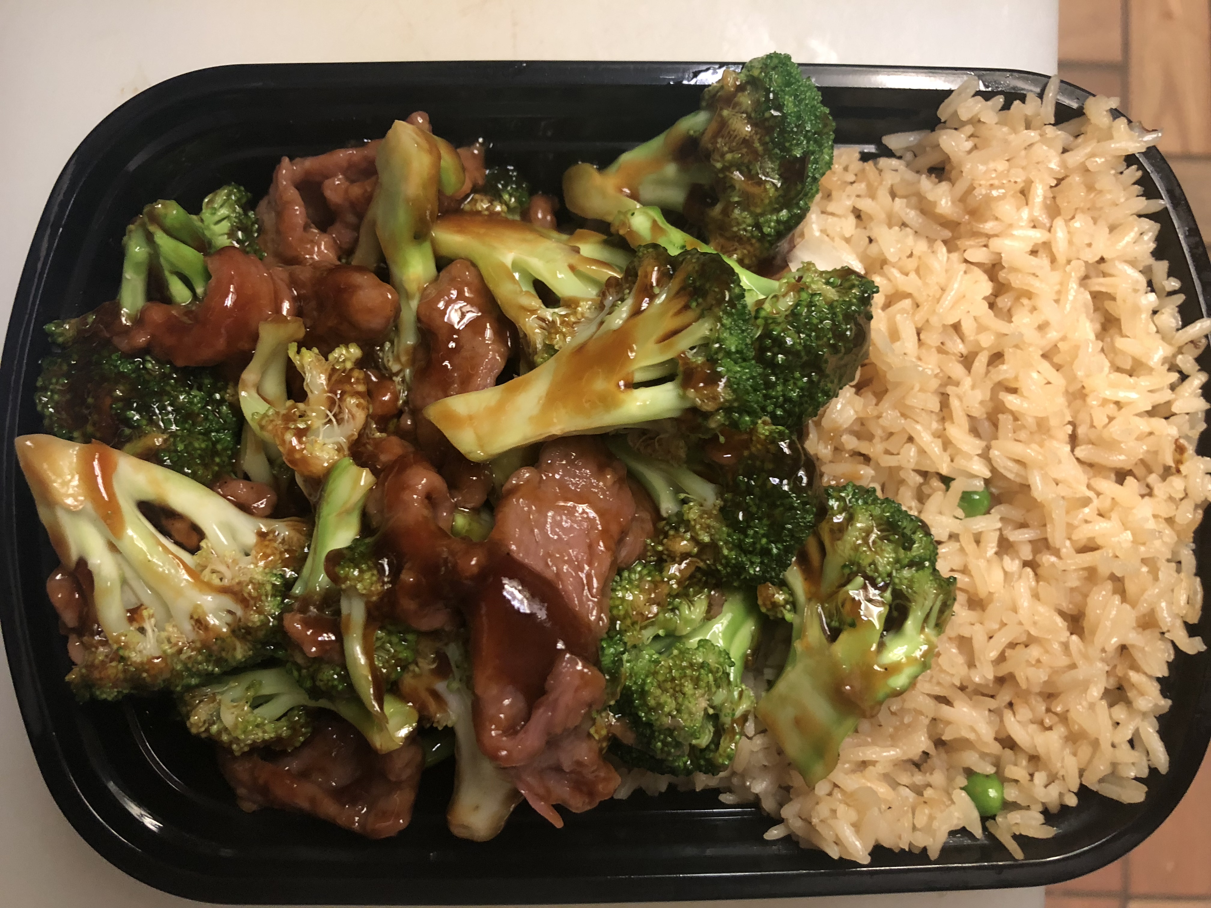 Order C10. Beef with Broccoli Combo Plate food online from Great Wall store, Rock Island on bringmethat.com