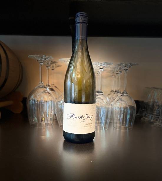 Order Routestock Chardonnay 2020 food online from Pizza Antica store, San Jose on bringmethat.com
