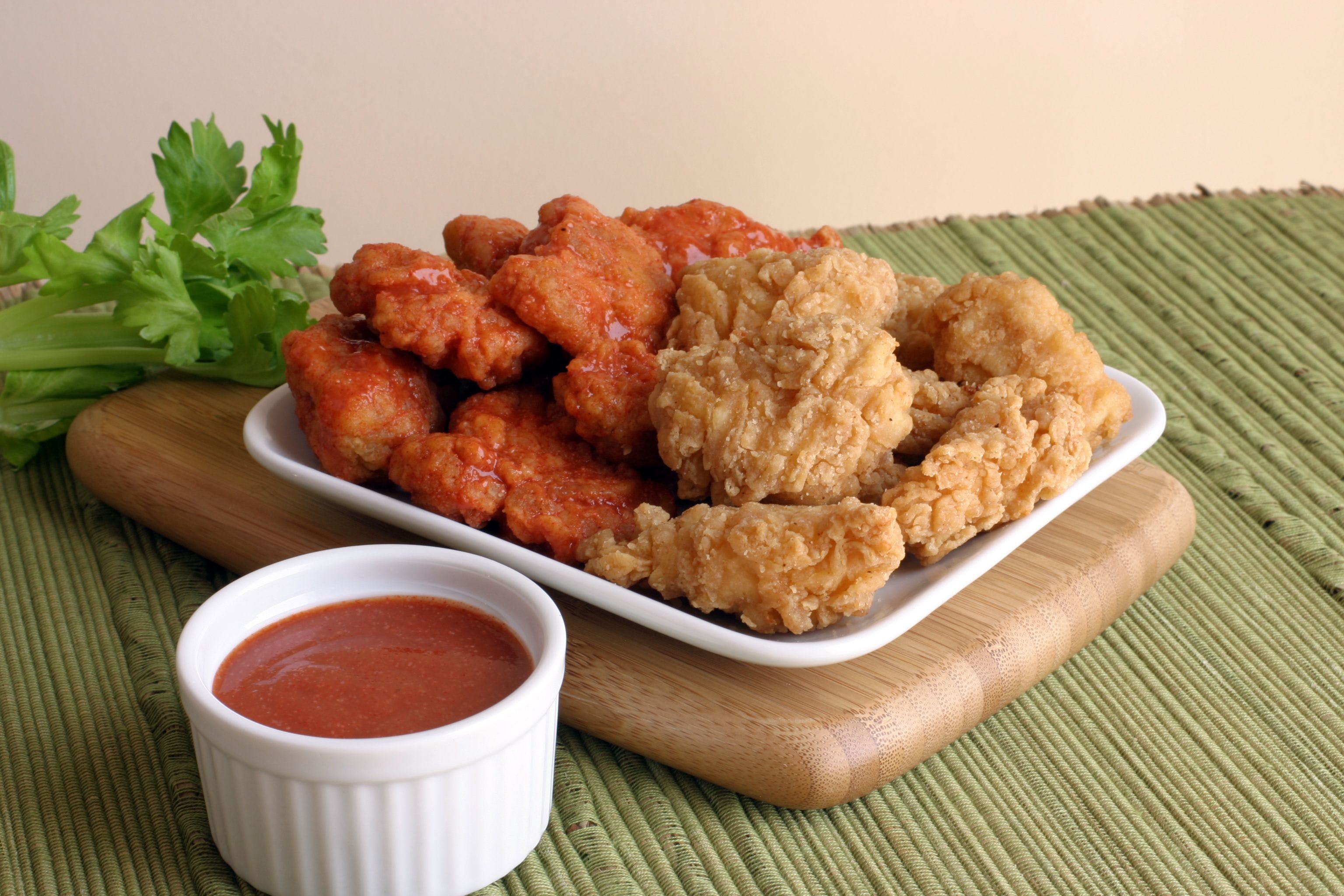 Order Boneless Wings - 6 Pieces food online from Bellacino Pizza & Grinders store, South Point on bringmethat.com