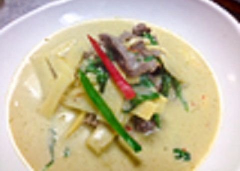 Order Green Curry food online from Issara Thai Cuisine store, Huntington Beach on bringmethat.com