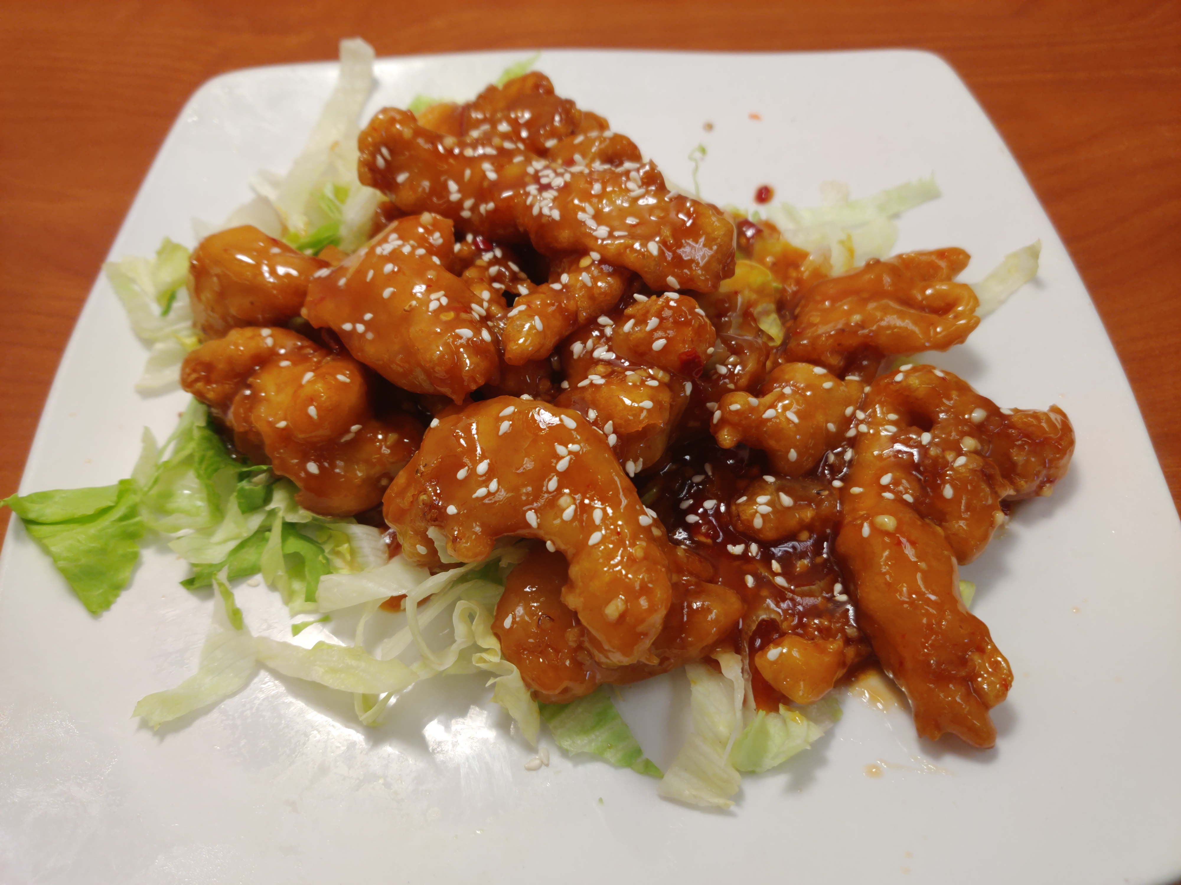 Order Sesame Chicken food online from Red Ginger China Bistro store, Saint Paul on bringmethat.com