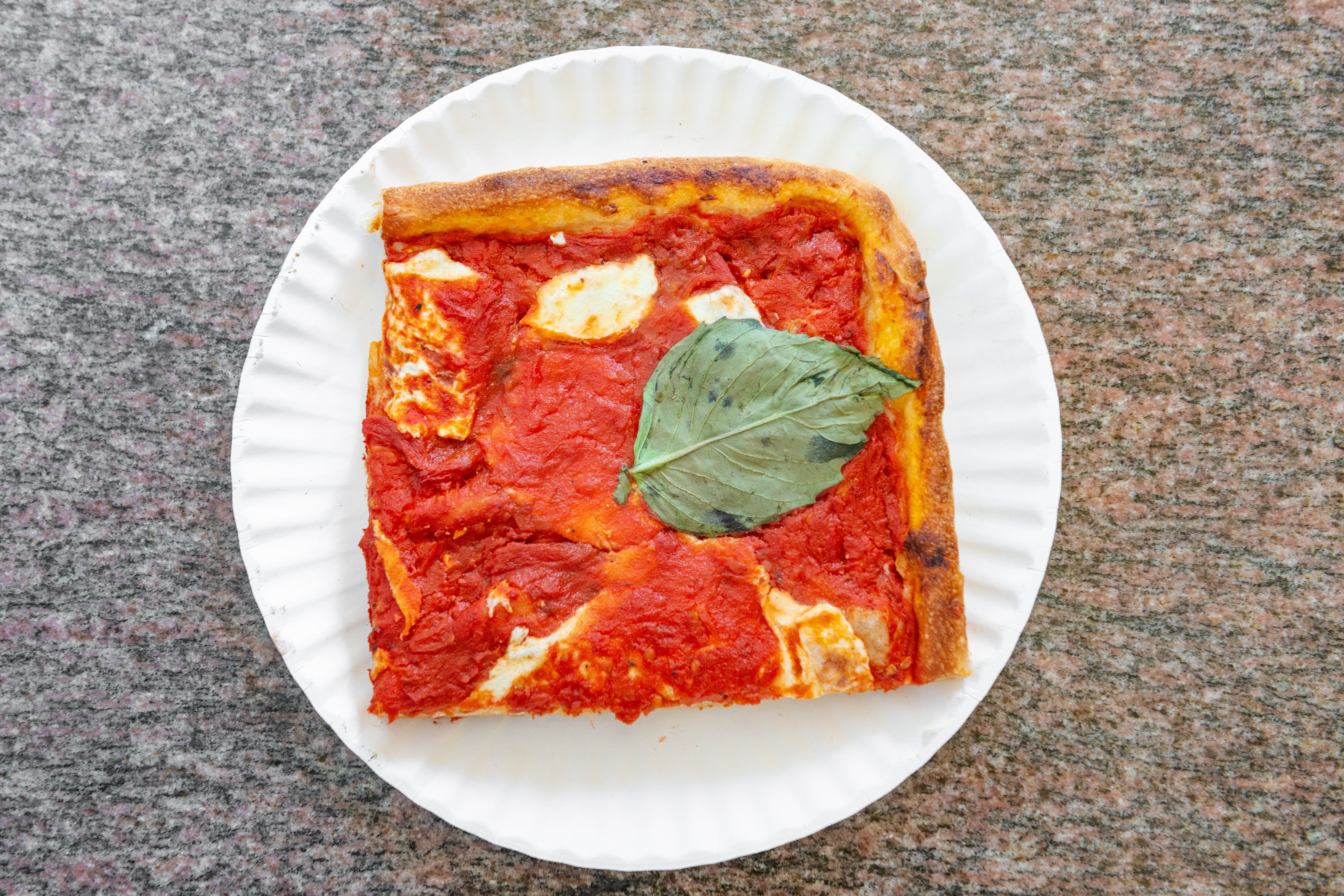 Order Grandma's Pizza - Large 18'' (8 Slices) food online from Giardini Pizza store, Brooklyn on bringmethat.com