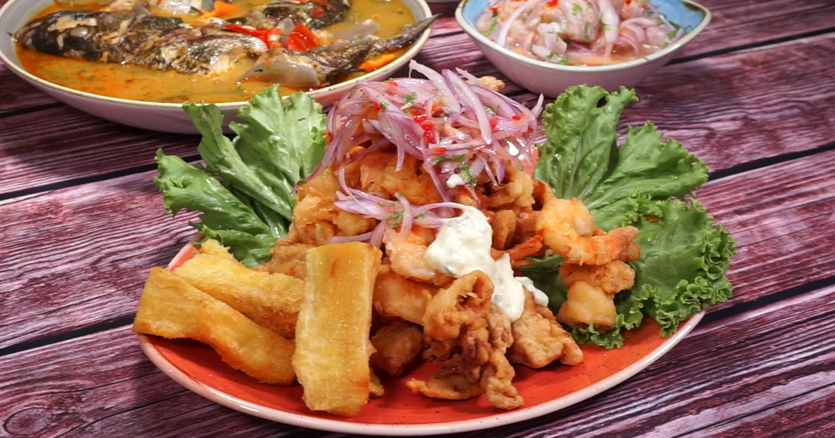 Order Jalea food online from "El Incomparable Peruvian Cuisine " store, Granada Hills,  on bringmethat.com