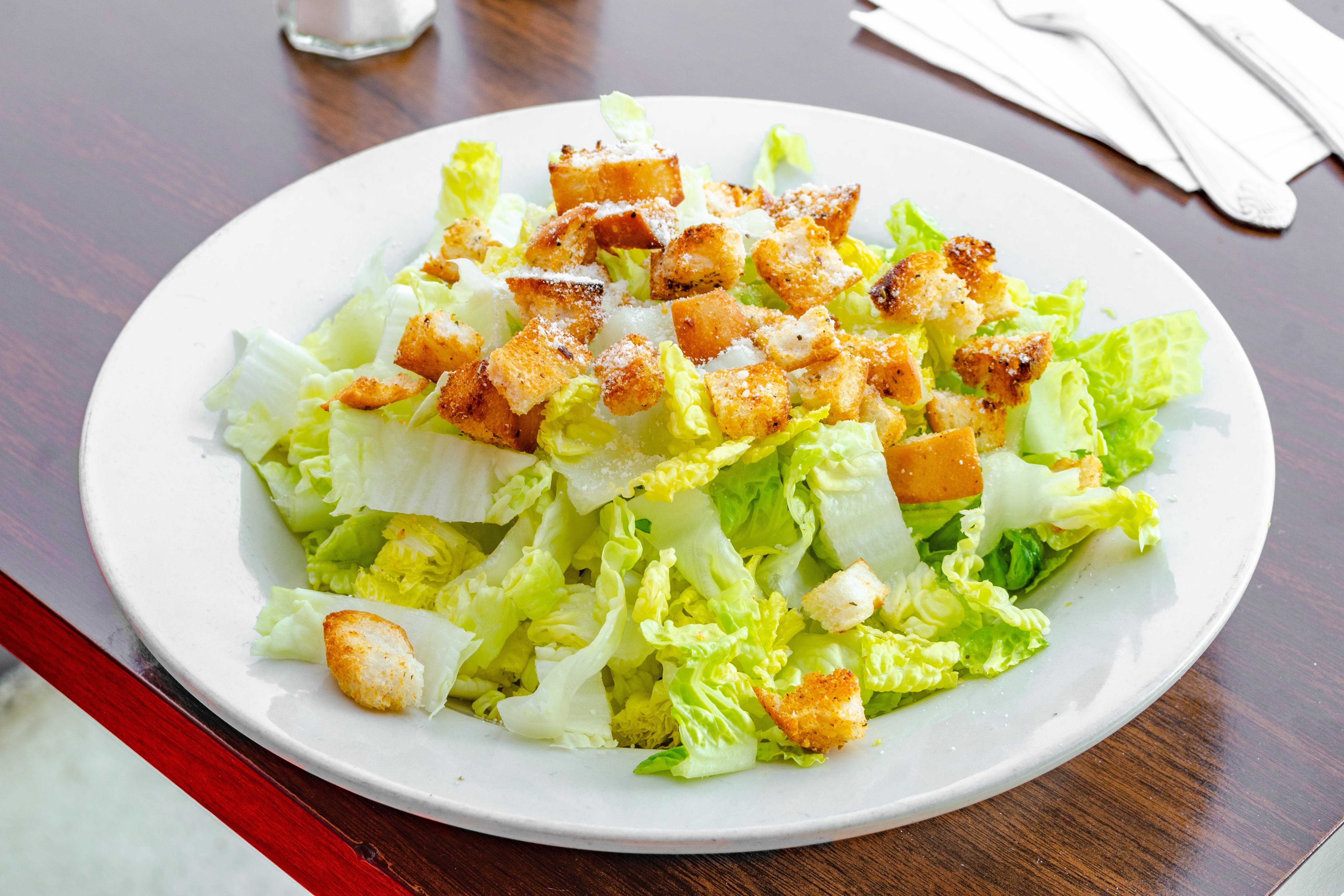 Order Caesar Salad - Salad food online from Fratelli Pizza Cafe store, Edison on bringmethat.com