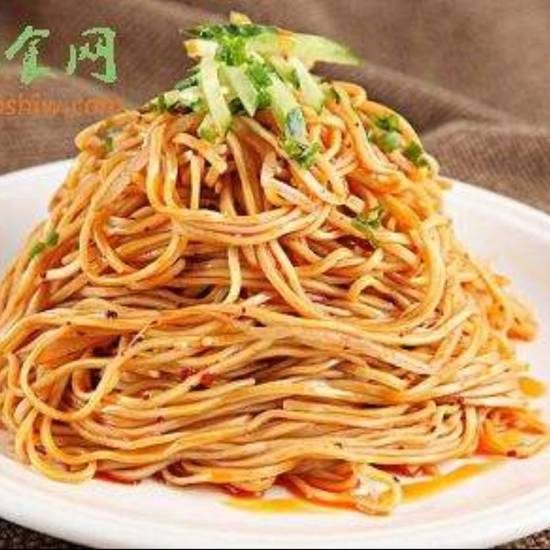Order Spicy Szechuan Cold Noodle凉面 food online from Chuanyu Fusion store, Oklahoma City on bringmethat.com