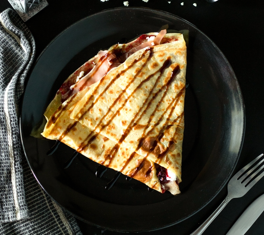 Order Prosciutto Crepe food online from Lamia Crepes store, Virginia Beach on bringmethat.com