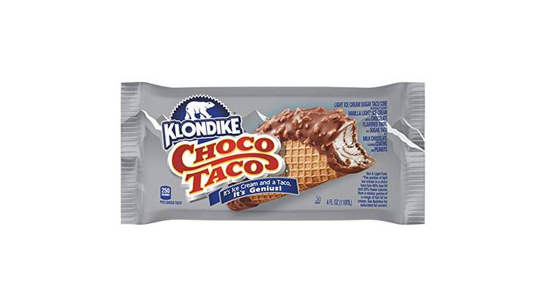 Order Choco Taco Single Serve Novelty food online from Route 7 Food Mart store, Norwalk on bringmethat.com