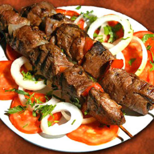 Order Lamb Kabab Sandwich food online from Nour Cafe store, Revere on bringmethat.com