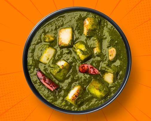 Order Spinach Cottage Cheese food online from Mad Over Curry store, Bensalem on bringmethat.com