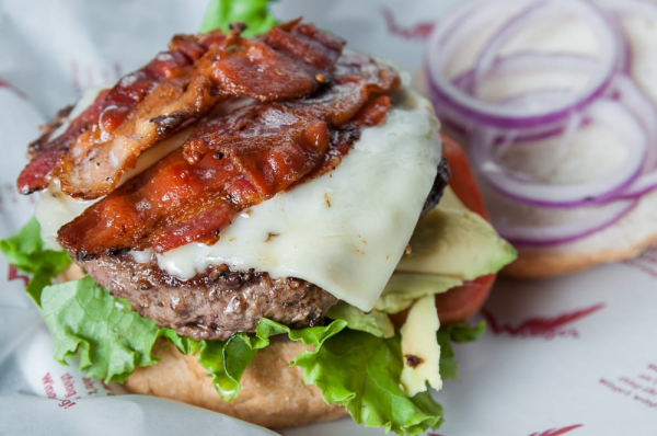 Order Hoya Burger food online from Wingos store, Washington on bringmethat.com