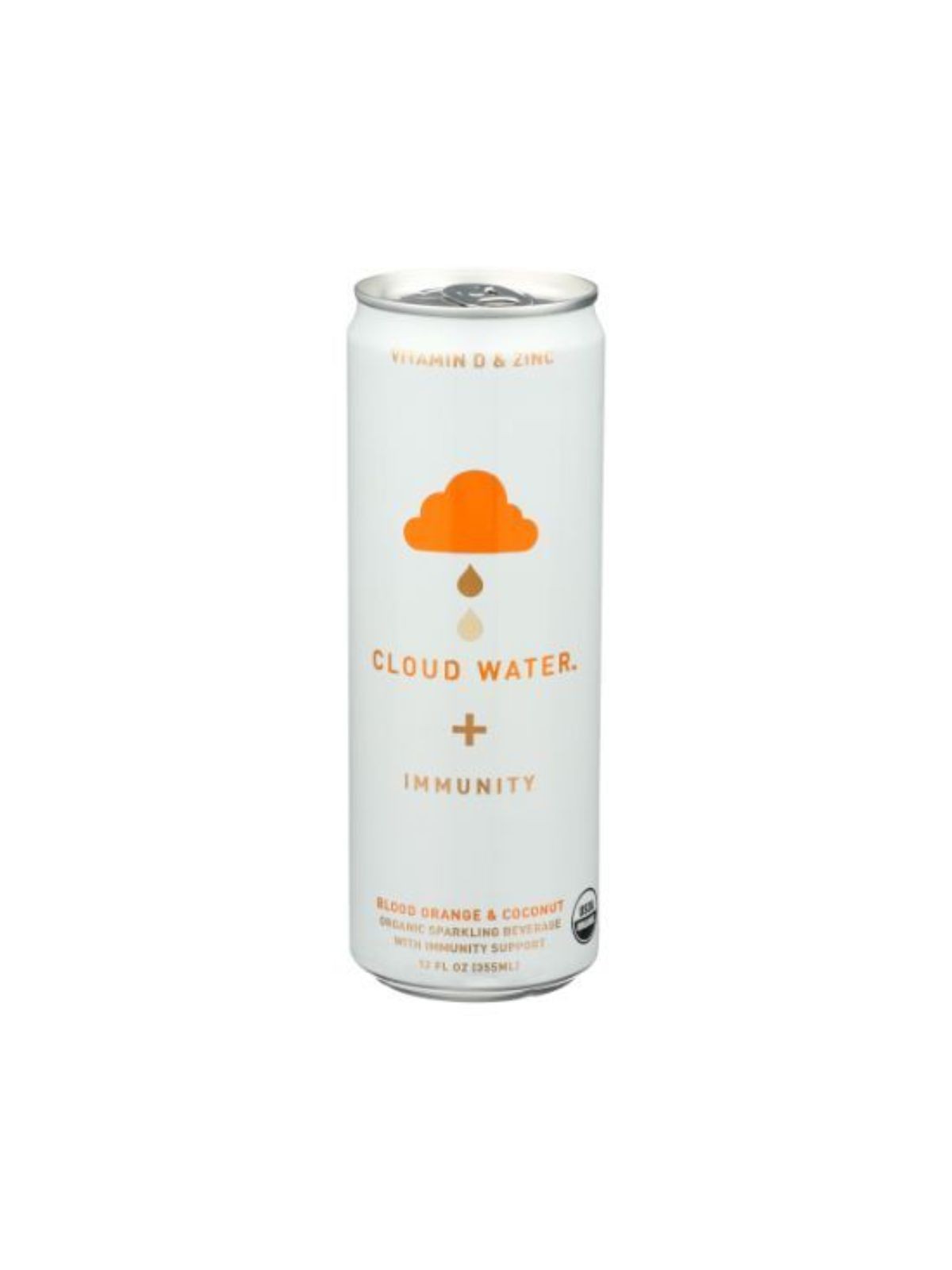 Order Cloud Water + Immunity Blood Orange & Coconut Sparkling water (12 oz) food online from Stock-Up Mart store, Los Angeles on bringmethat.com