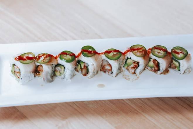Order Snoopy Roll food online from Deep Sushi store, Dallas on bringmethat.com