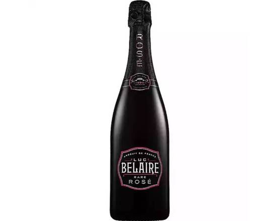 Order Luc Belaire Rare Rose, 750mL champagne (12.5% ABV) food online from Pacific Liquor Market store, Bell Gardens on bringmethat.com