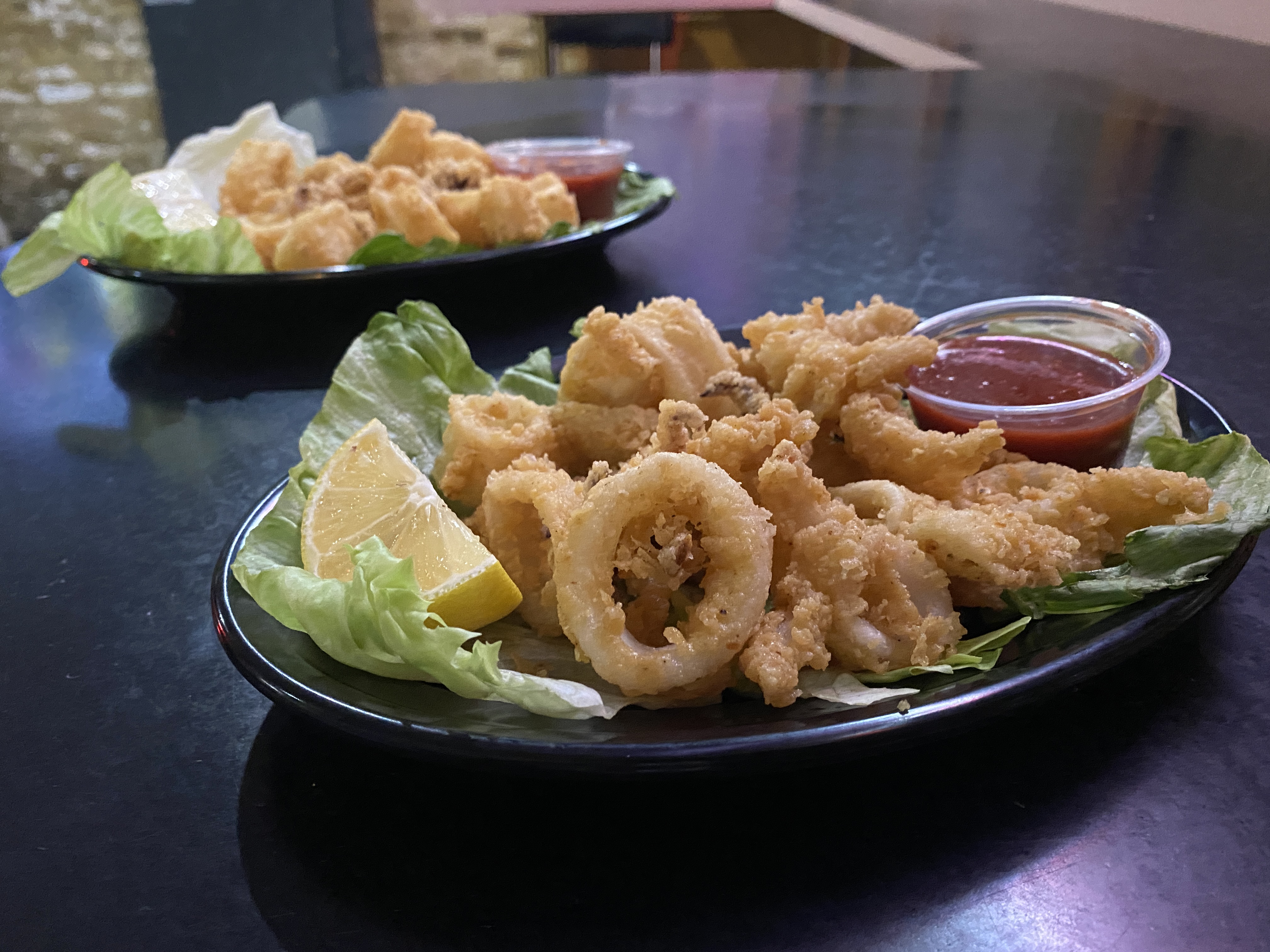 Order Fried Calamari Special food online from South Loop Club store, Chicago on bringmethat.com