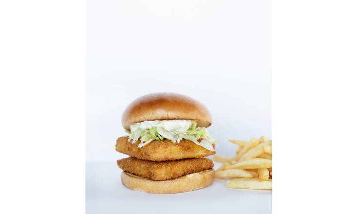 Order Double Fish Burger food online from My Burger store, Minneapolis on bringmethat.com