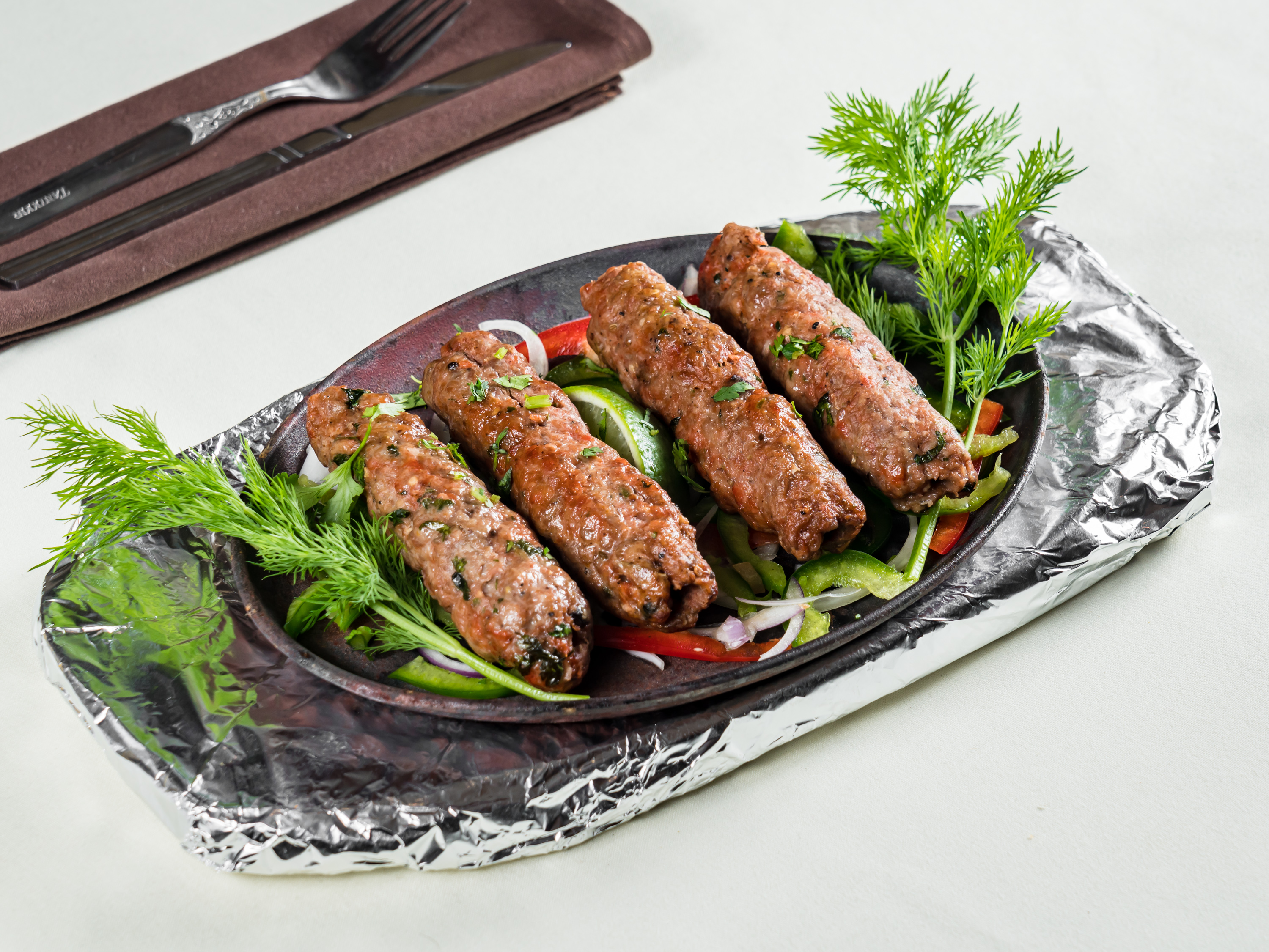 Order Gilafi Seekh Kabab food online from Tandoor store, Queens on bringmethat.com