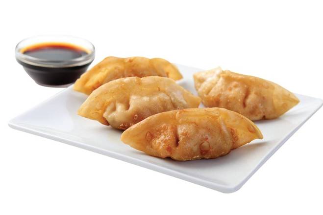 Order Pot Sticker (10Pieces) food online from The Wok Experience store, Huntington Beach on bringmethat.com
