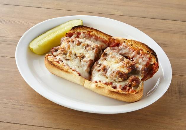 Order Italian Sausage Parmigiana Sub food online from Johnny's New York Style Pizza store, Cumming on bringmethat.com