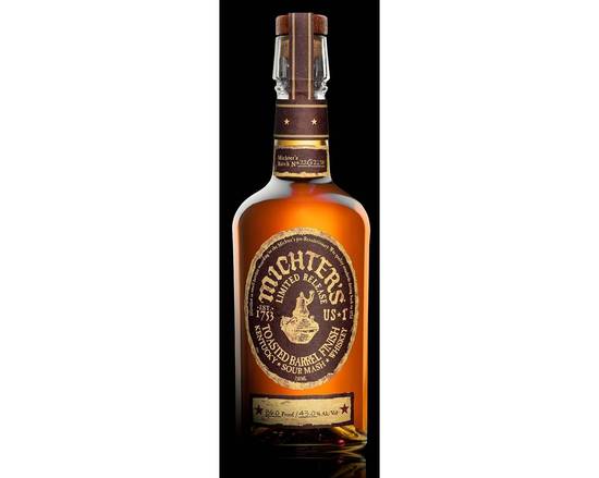 Order Michter's US*1 Toasted Barrel Finish Sour Mash 750ML food online from House Of Wine store, New Rochelle on bringmethat.com