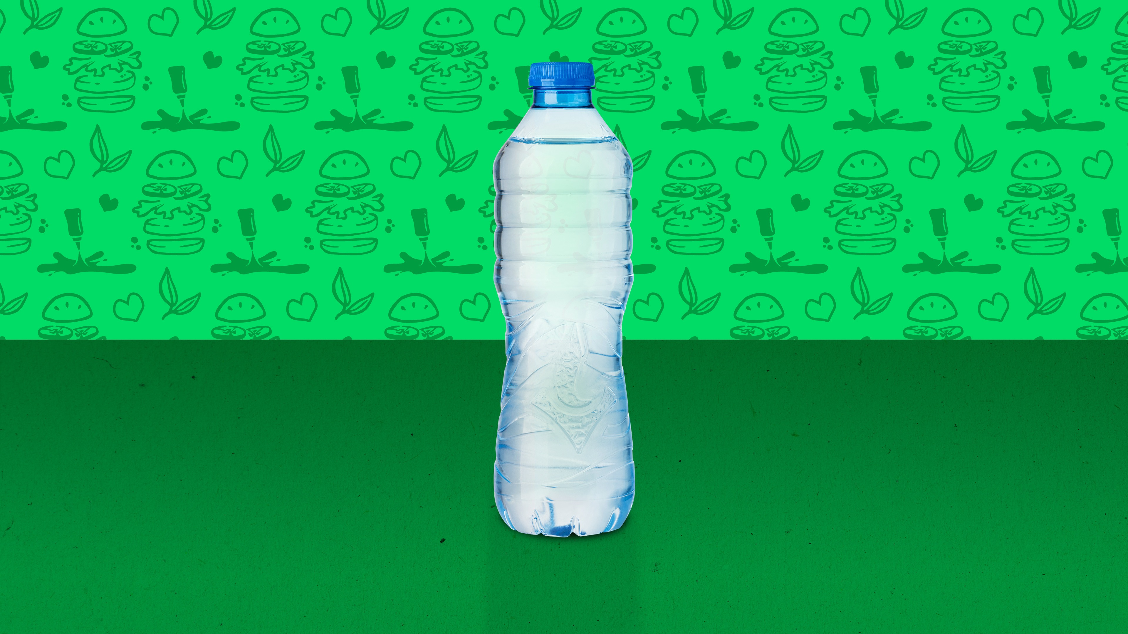Order Bottled Water food online from Veg-e-licious Burger store, Burbank on bringmethat.com