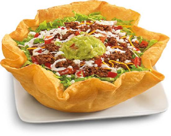 Order Beef Taco Salad food online from Green Burrito store, El Segundo on bringmethat.com