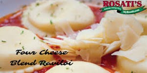 Order Four Cheese Ravioli  food online from Rosatis Pizza store, Peoria on bringmethat.com