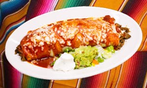 Order 26. Burrito food online from Mauricio Mexican Food & Pizza store, Covina on bringmethat.com