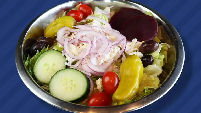 Order Greek Salad food online from Boombozz Craft Pizza And Tap House store, Elizabethtown on bringmethat.com