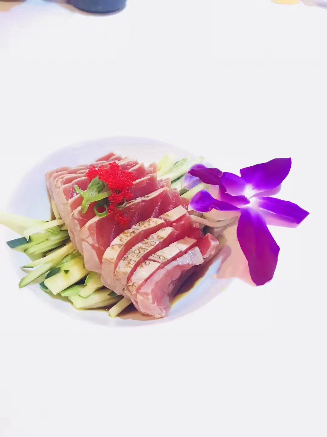 Order Tuna Tataki food online from Yuyo Japanese Restaurant store, Lubbock on bringmethat.com