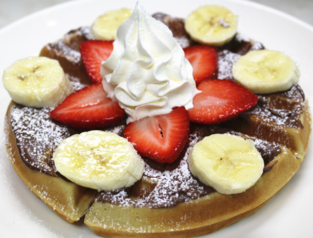 Order Nutella Waffle food online from Sunshine Ice store, Weehawken on bringmethat.com