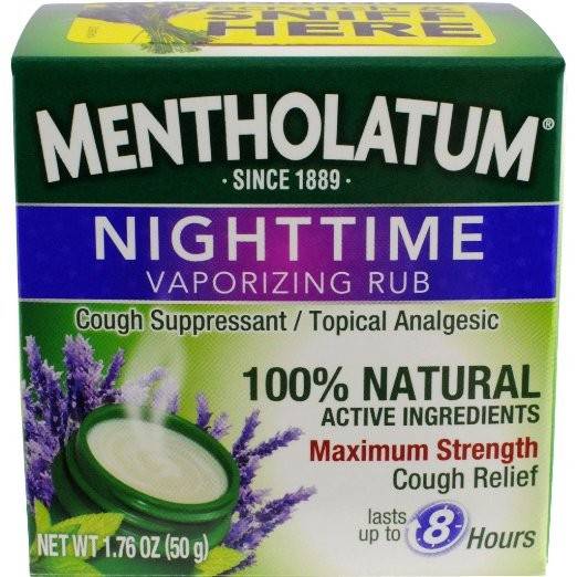Order Mentholatum Nighttime Vaporizing Rub Lavender (1.76 oz) food online from Rite Aid store, Cortland on bringmethat.com