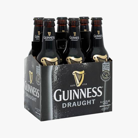 Order Guinness Draught 6 Pack  food online from Goodie Liquor And Wine store, Santa Monica on bringmethat.com