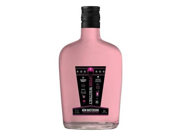 Order Pink Whitney by New Amsterdam Vodka - 375ml Bottle food online from Josh Wines & Liquors Inc store, New York on bringmethat.com