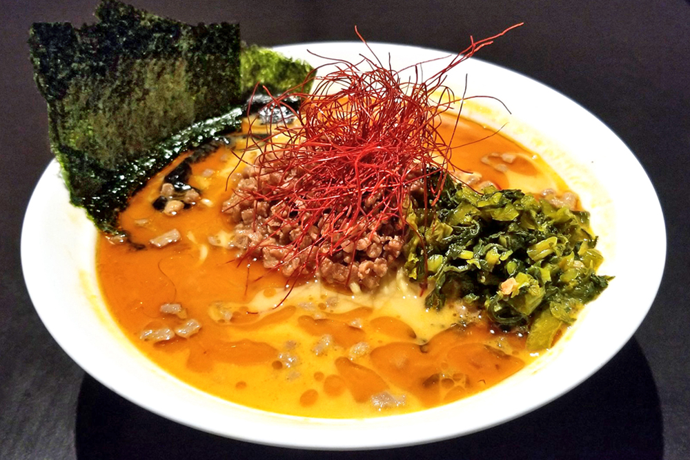 Order Spicy Sesame Vegan Ramen food online from Bishamon Japanese Restaurant & Karaoke Lounge store, Covina on bringmethat.com