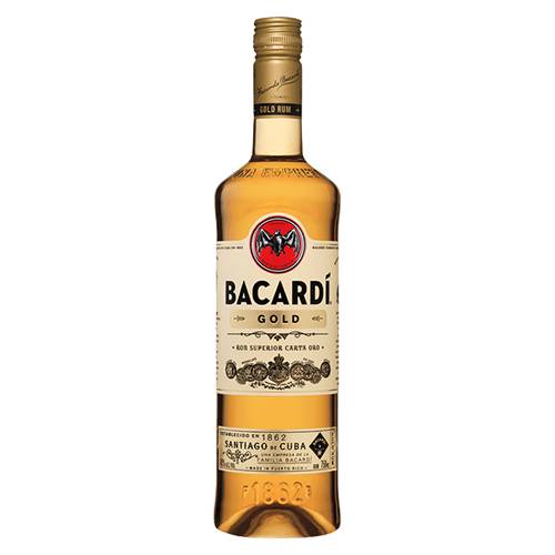 Order Bacardi Gold Rum - 750ml/Single food online from Bottle Shop & Spirits store, Los Alamitos on bringmethat.com