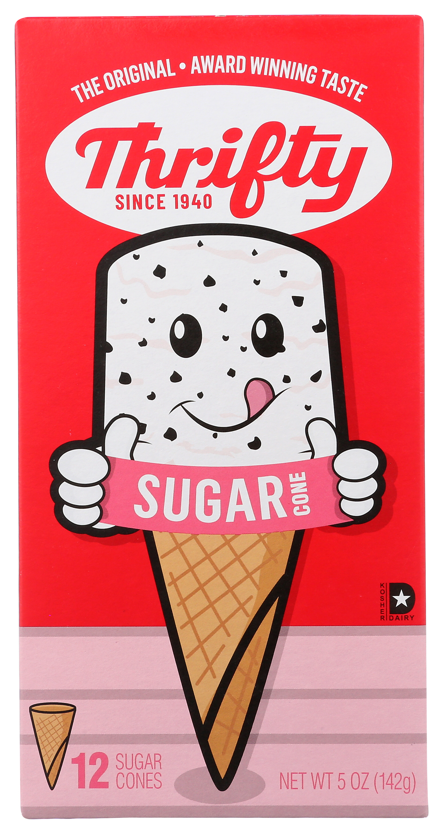 Order Thrifty Sugar Cone, 12 Count food online from Rite Aid store, Cathedral City on bringmethat.com