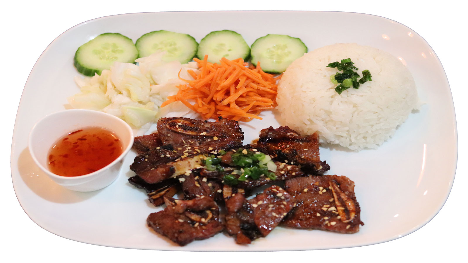 Order Korean BBQ Beef  jasmine Rice food online from Pho Fresh Alley & Boba Tea store, Tempe on bringmethat.com