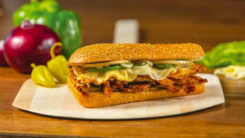 Order BBQ Chicken Sandwich food online from Pizza Factory store, Monterey on bringmethat.com